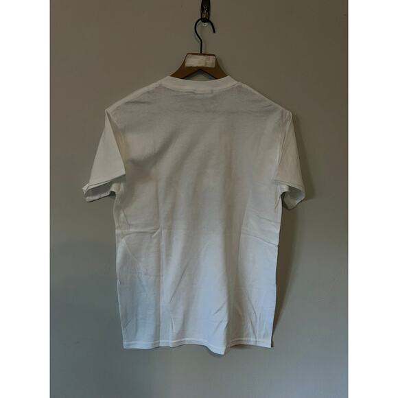 Y2K Jesus Has My Back Christ Graphic White Shirt Tee 2000s S Smal - Picture 6 of 8